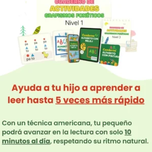 Kit de Grafismo Fonético – Método Americano para Aprender a Leer 5x Más Rápido
